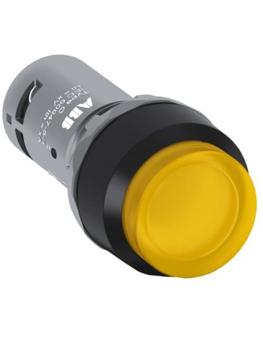 CP4-11Y-10 przycisk wypukły bistabilny 1NO żółty