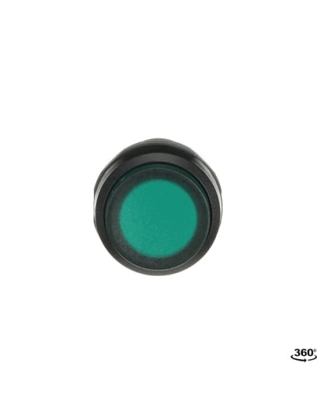 CP4-12G-10 przycisk wypukły bistabilny 1NO zielony