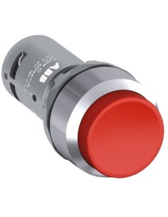 CP4-30R-11 przycisk wypukły bistabilny 1NO1NC czerwony