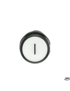 CP11-10W-10 przycisk monostabilny wklęsły 1NO biały