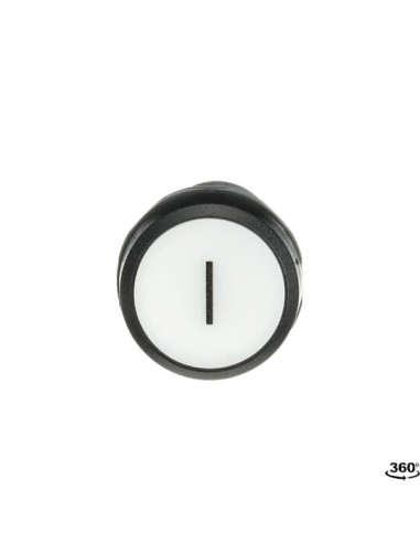 CP11-10W-10 przycisk monostabilny wklęsły 1NO biały