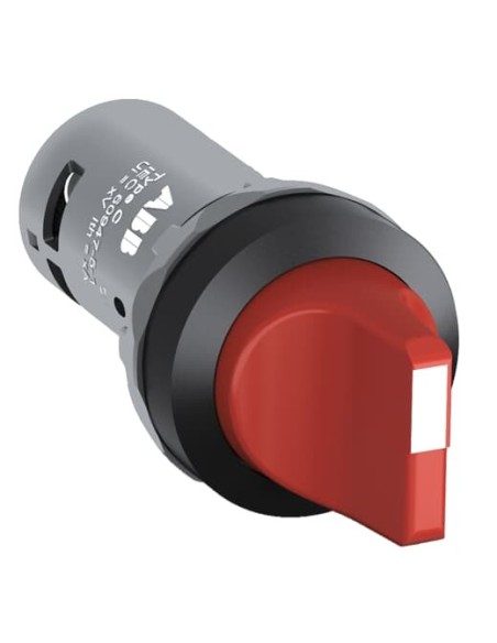 C2SS2-10R-20 przełącznik obrotowy 2-pozycyjny 2NO czerwony