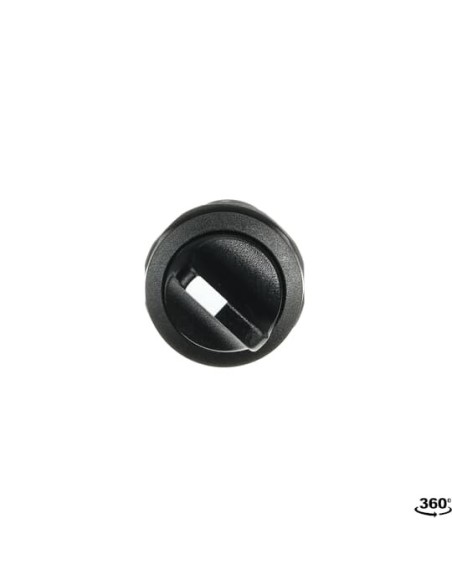 C2SS2-10B-20 przełącznik obrotowy 2-pozycyjny 2NO czarny