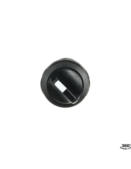 C2SS3-10B-01 przełącznik obrotowy 2-pozycyjny 1NC czarny