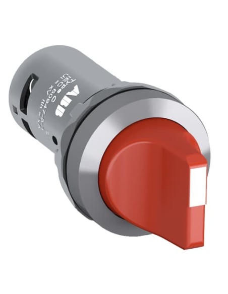 C3SS3-30R-20 przełącznik obrotowy 3-pozycyjny 2NO czerwony