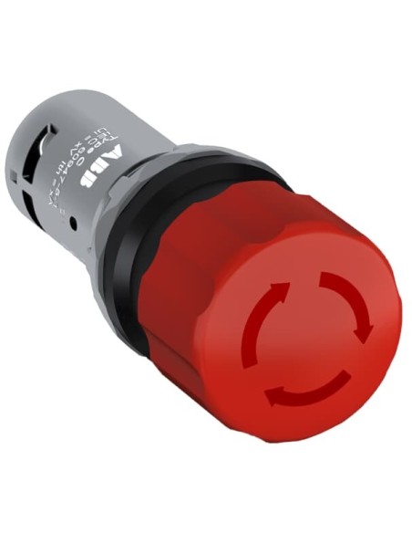 CE3T-10R-20 przycisk bezpieczeństwa 2NO czerwony
