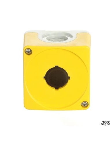 CEPY1-0 obudowa plastikowa żółta 1-otwór