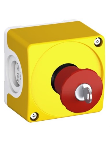 Wyłącznik awaryjny zmontowany