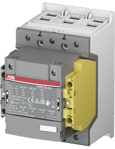 AFS116-30-12-11 stycznik bezpieczeństwa 24-60V 55 kW (AC-3) podłączenie pod zacisk kablowy