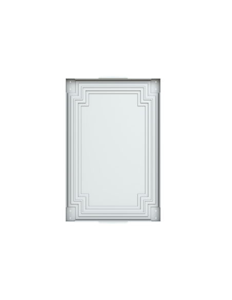 GMD5I drzwi wewnętrzne pełne szare do obudów typu Gemini bez zamka 750x500mm (WxS)