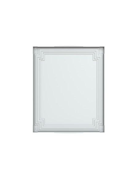 GMD6I drzwi wewnętrzne pełne szare do obudów typu Gemini bez zamka 900x750mm (WxS)