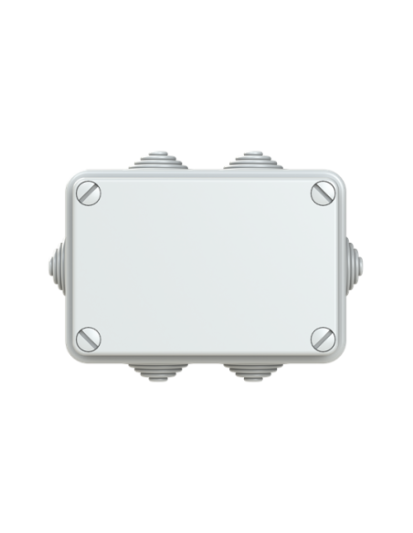 WB1SL0820A00 puszka szara bez dławików ze śrubami z tworzywa IP55 II klasa 70x105x50mm (WxSxG)  pusta  pokrywa pełna  GWT-650