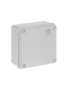 WB1SL0820A00 puszka szara bez dławików ze śrubami z tworzywa IP65 II klasa 100x100x50mm (WxSxG)  pusta  pokrywa pełna  GWT-650