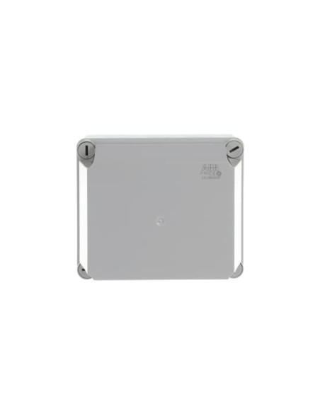 WB1SL0820A00 puszka szara bez dławików ze śrubami z tworzywa IP65 II klasa 135x160x150mm (WxSxG)  pusta  pokrywa pełna  GWT-650