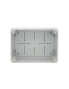 WB1SL0820A00 puszka szara z dławikami ze śrubami z tworzywa IP65 II klasa 110x153x66mm (WxSxG)  pusta  pokrywa transparentna  GW