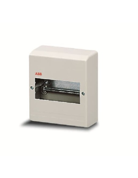 1SLM002406A0000 obudowa biała n t 6M IP40 II klasa 160x140x65mm (WxSxG)  szyny DIN  brak drzwi  GWT-650