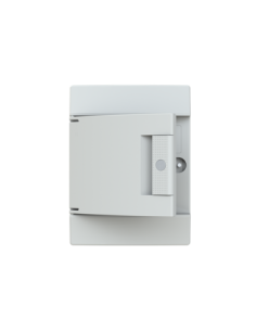 41A04X11 obudowa biała p t 4M IP41 63A II klasa 202x152x104mm (WxSxG)  szyny DIN  drzwi pełne  brak N+PE