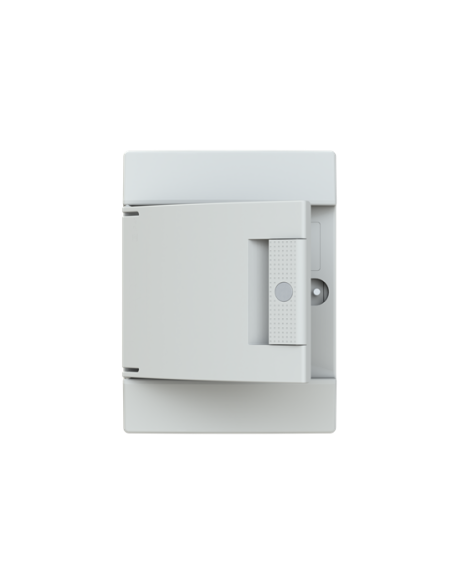 41A04X11 obudowa biała p t 4M IP41 63A II klasa 202x152x104mm (WxSxG)  szyny DIN  drzwi pełne  brak N+PE