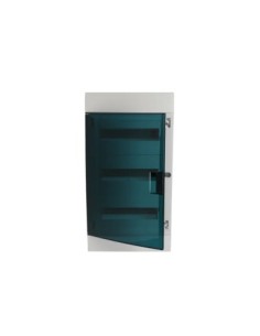 41A12X32 obudowa biała p t 36M IP41 100A II klasa 600x320x107mm (WxSxG)  szyny DIN  drzwi transparentne  brak N+PE