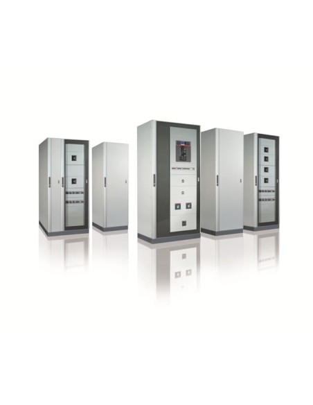 PLLS3070 Wygrodzenie tylne poziome Lexan forma 2b-3b-4b W-300m do szafy o G-700mm (z profilami środkowymi)