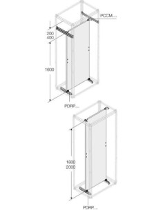 PWRP1660 Płyta montażowa 1600x600mm (WxS)
