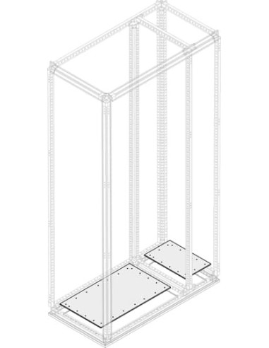 PFCF2071 Płyta podstawy pełna IP65 200x700mm (SxG) pod ICC