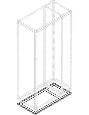 PTBO8291 Płyta dolna otwarta IP65 800(600+200)x900mm (SxG) z ICC