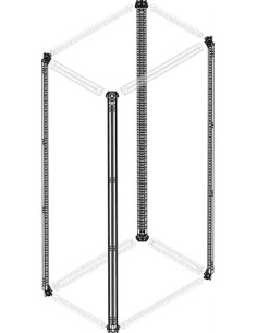PUPM2000 Profile konstrukcyjne na wysokość W-2000mm (4szt)
