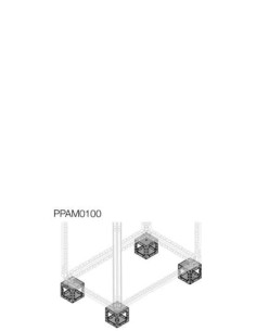 PPAM0100 Cokół - elementy narożne 100mm (4szt)