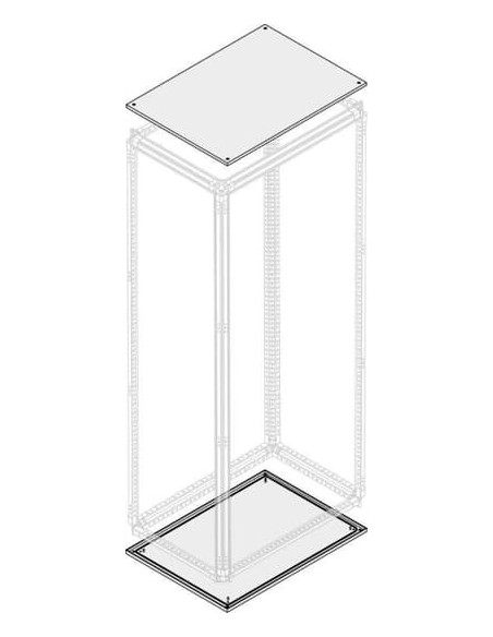 PTBB3056 Płyta górna dolna pełna IP65 300x500mm (SxG)