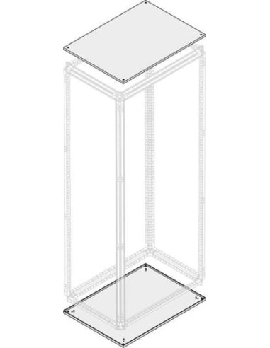 PTBB8090 Płyta górna dolna pełna IP30 IP40 800x900mm (WxG)