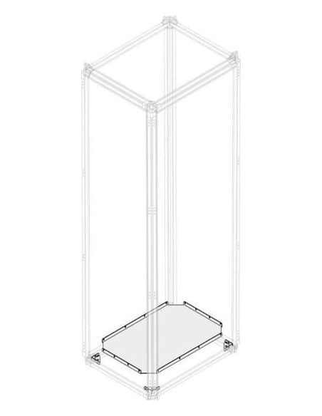 PBWP3050 Płyta dolna do montażu bez cokołu IP40 300x500mm (SxG)