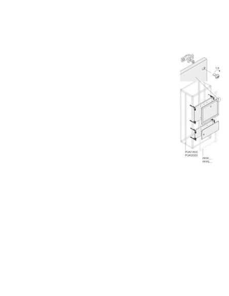 PKOH6360 Zestaw do OT 630A 800A montaż poziomy rączka z boku 500x600mm (WxS)