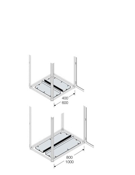 PFCS8050 Płyta podstawy suwna IP40 800x500mm (SxG)