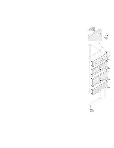 PPFA1040 Maskownica peforowana (wentylacyjna) 100x400mm (WxS)