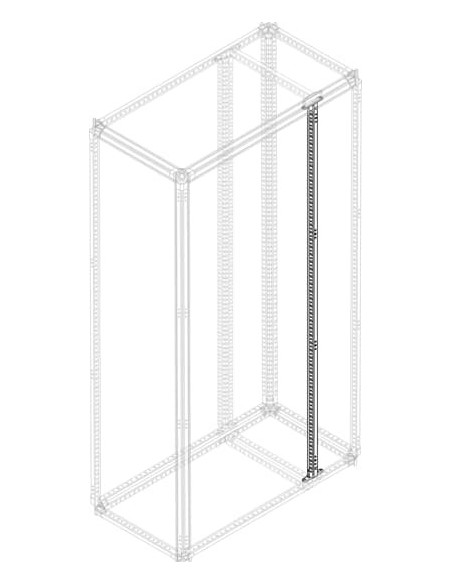 PUCM2000 Poprzeczka do wewnętrznego przedziału kablowego ICC W-2000mm (1szt)