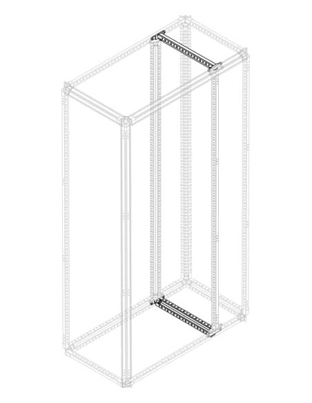 PCCS0900 Poprzeczka [INOX] do wewnętrznego przedziału kablowego G-900mm (2szt)