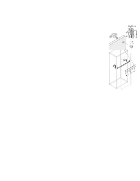 PDRS0800 Szyna DIN + wsporniki S-800
