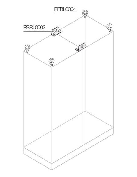 PEBL0004 Uchwyty transportowe (4szt)