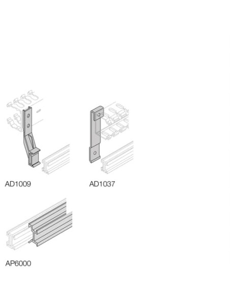 AP6000 Adapter głębokości do Tmax w-600mm
