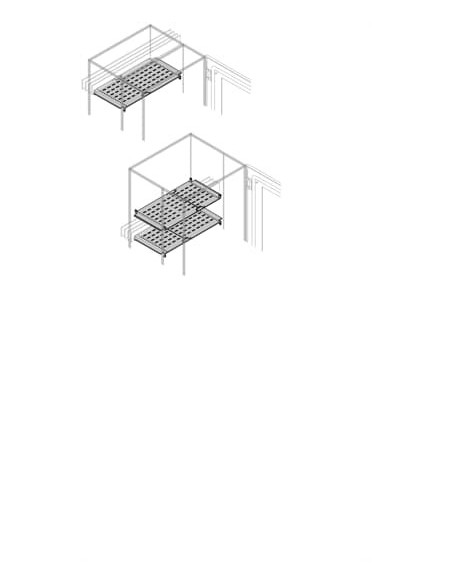 PFVS3082 Wygrodzenie szyn przednie forma 2b-3b-4b 300x800mm (WxS) (z profilami środkowymi)