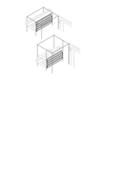 PFVS3132 Wygrodzenie szyn przednie forma 2b-3b-4b 300x300mm (WxS) (z profilami środkowymi)
