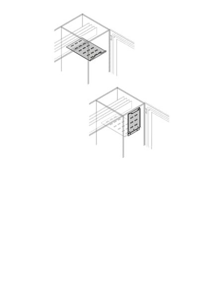 PFVS2220 Wygrodzenie szyn przednie forma 2b 200x200mm (WxS) (bez profili środkowych)