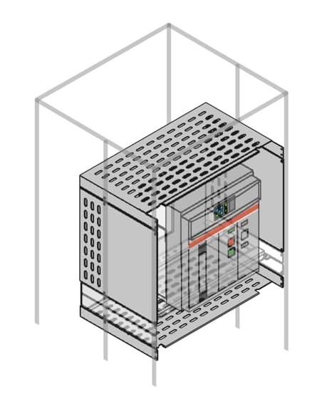 PSVF6062 Wygrodzenie do E22 stacjonarny forma 2a-3a 600x600mm (WxS)