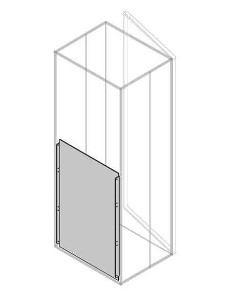 PRVS8080 Wygrodzenie tylne forma 3b W-800mmdo S-800mm (bez profili środkowych)
