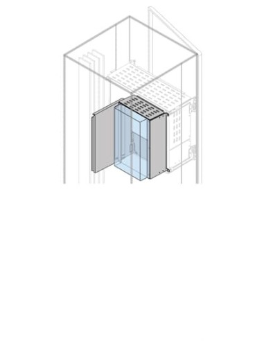 PCVS5060 Wygrodzenie dla E12   T7 wysuwne montaż poziomy forma 4b 500x600mm (WxS)