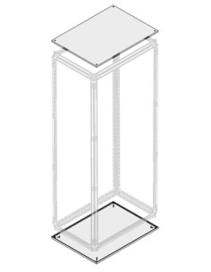 PTBB7070 Płyta górna dolna pełna IP65 700x700mm (SxG)