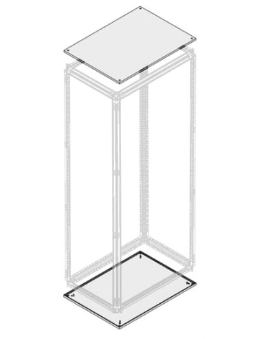 PTBB7070 Płyta górna dolna pełna IP65 700x700mm (SxG)