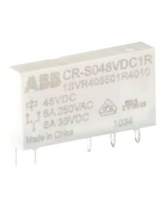 CR-S048VDC1R przekaźnik bez podstawki A1-A2-48VDC 1 styk c o 250V 6A