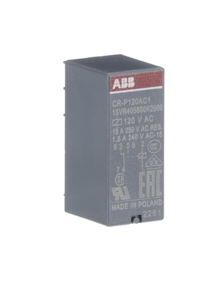 CR-P120AC1 przekaźnik A1-A2-120V AC 1 styk c o 250V 16A